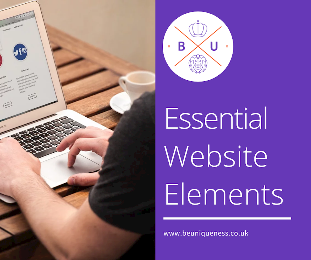 What are the essential elements of an effective website?
